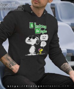 Snoopy Woodstock Breaking Beagle Say My Name Hoodie