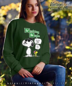 Snoopy Woodstock Breaking Beagle Say My Name Sweatshirt