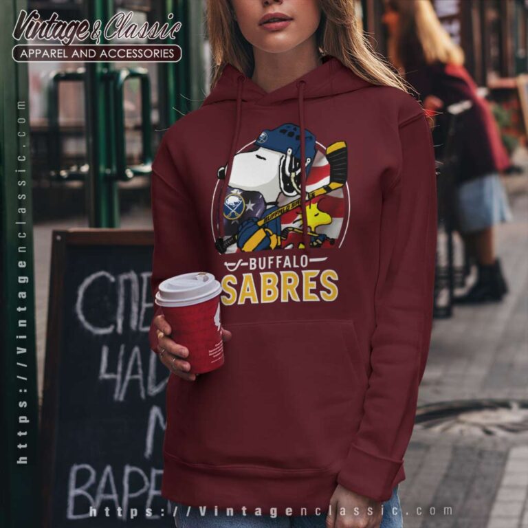 Snoopy Woodstock Buffalo Sabres Ice Hockey NHL Hoodie Snoopy Woodstock Buffalo Sabres Ice Hockey NHL Hoodie