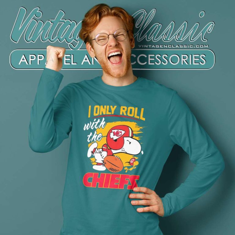 Snoopy Woodstock Chiefs Shirt I Only Roll With The Kansas City Chiefs Nfl 2023 Long Sleeve Tee Snoopy Woodstock Chiefs Shirt I Only Roll With The Kansas City Chiefs Nfl 2023 Long Sleeve Tee