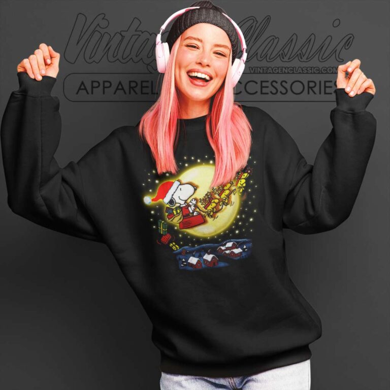 Snoopy Woodstock Christmas Decorations Sweatshirt Snoopy Woodstock Christmas Decorations Sweatshirt