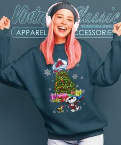 Snoopy Woodstock Colorado Avalanche Christmas Sweatshirt