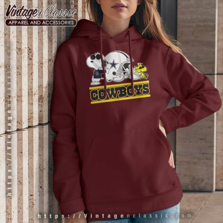Snoopy Woodstock Dallas Cowboys Hoodie Snoopy Woodstock Dallas Cowboys Hoodie
