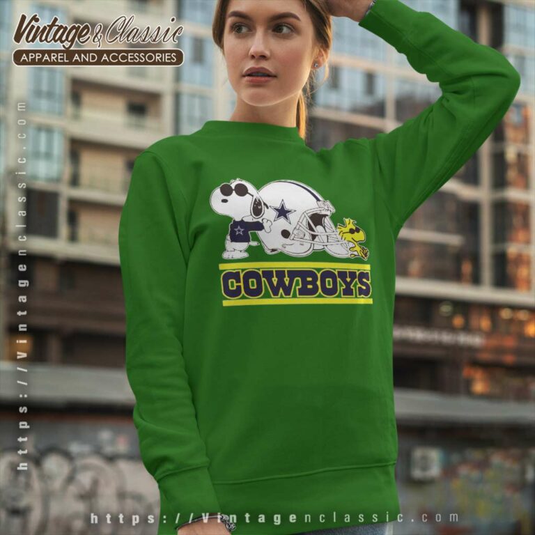 Snoopy Woodstock Dallas Cowboys Sweatshirt Snoopy Woodstock Dallas Cowboys Sweatshirt