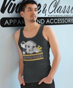 Snoopy Woodstock Dallas Cowboys Tank Top Racerback