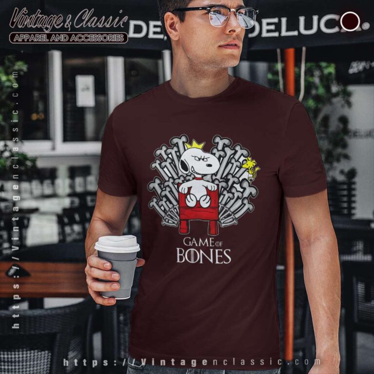 Snoopy Woodstock Game Of Bones T Shirt Snoopy Woodstock Game Of Bones T Shirt