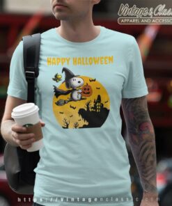 Snoopy Woodstock Halloween T Shirt