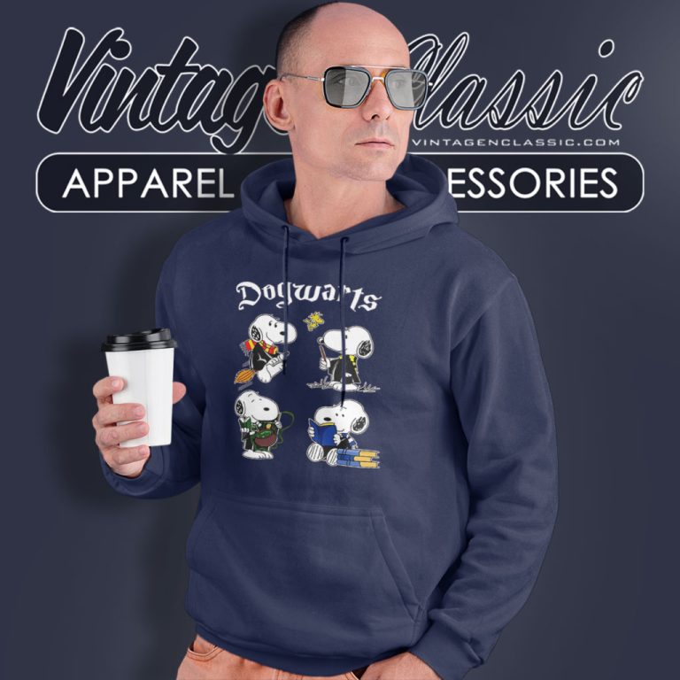Snoopy Woodstock Harry Potter Dogwarts Hoodie Snoopy Woodstock Harry Potter Dogwarts Hoodie