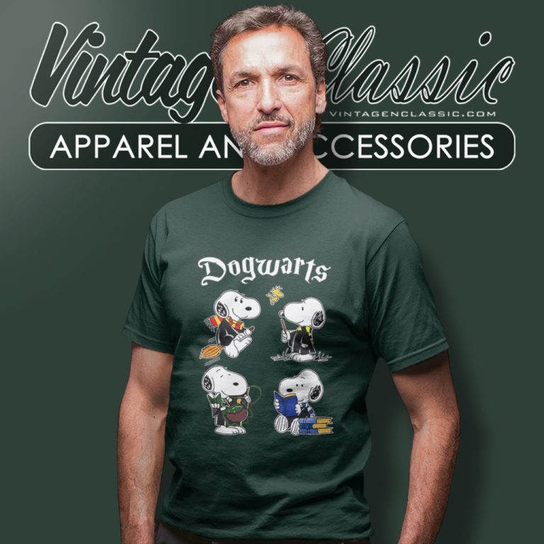 Snoopy Woodstock Harry Potter Dogwarts T Shirt Snoopy Woodstock Harry Potter Dogwarts T Shirt