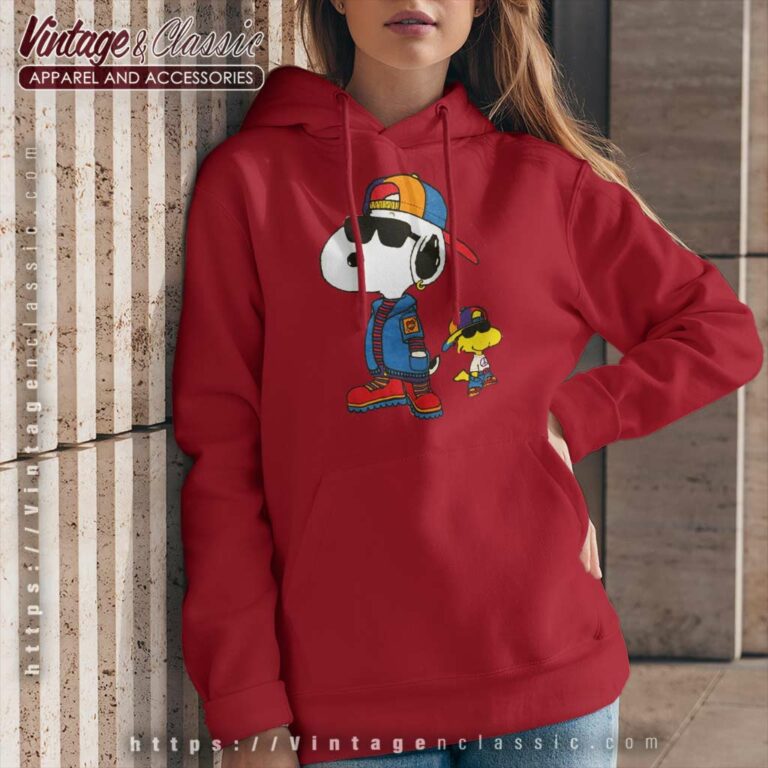 Snoopy Woodstock Hip Hop Hoodie Snoopy Woodstock Hip Hop Hoodie