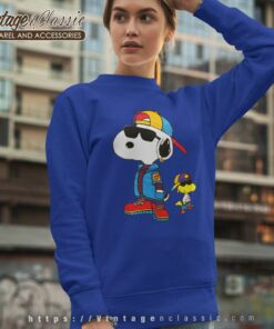 Snoopy Woodstock Hip Hop Sweatshirt