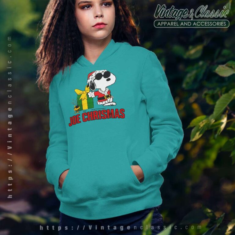 Snoopy Woodstock Joe Christmas 80s Hoodie Snoopy Woodstock Joe Christmas 80s Hoodie