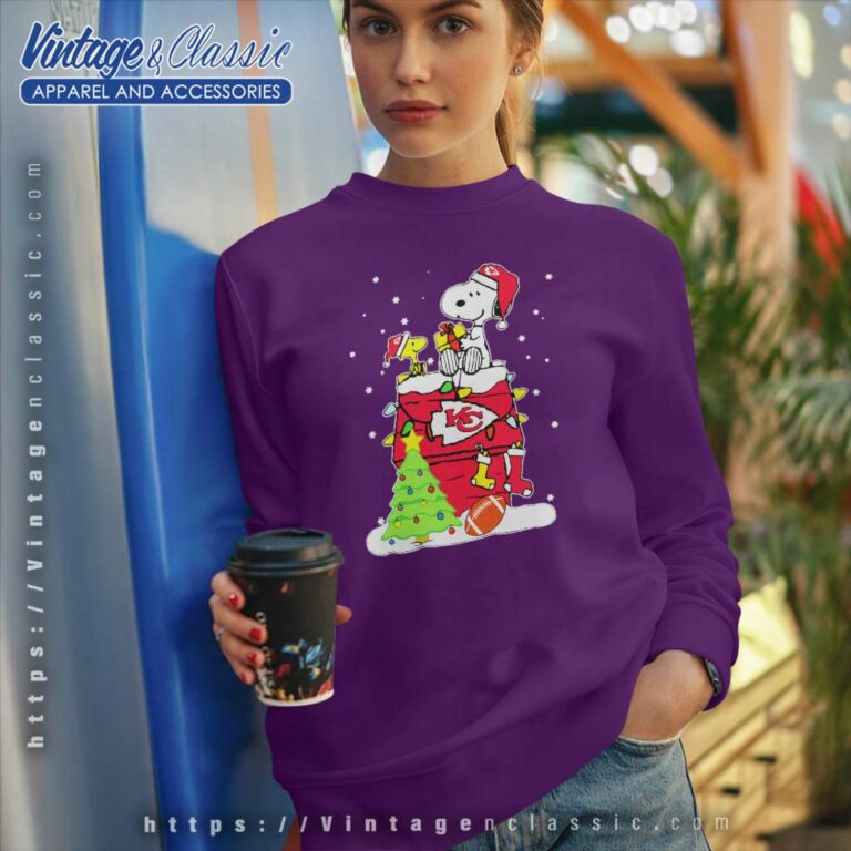 Snoopy Woodstock Kansas City Chiefs Christmas Sweatshirt Snoopy Woodstock Kansas City Chiefs Christmas Sweatshirt