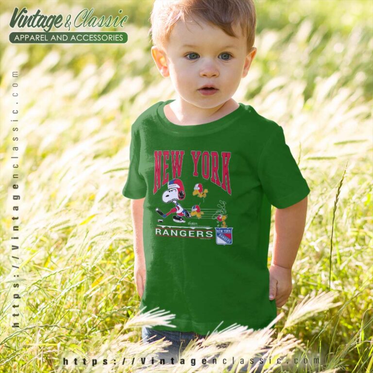 Snoopy Woodstock New York Rangers Kids T Shirt Snoopy Woodstock New York Rangers Kids T Shirt