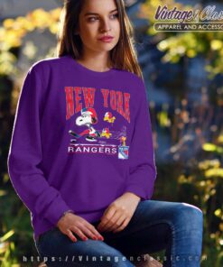 Snoopy Woodstock New York Rangers Shirt 4 Snoopy Woodstock New York Rangers Sweatshirt