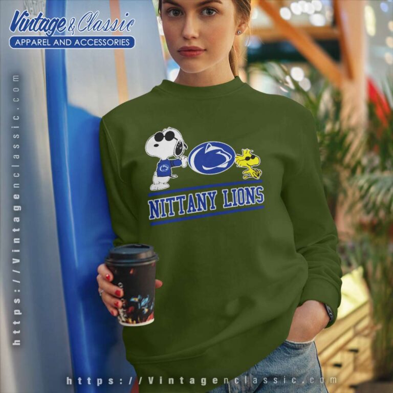 Snoopy Woodstock Penn State Nittany Lions Sweatshirt Snoopy Woodstock Penn State Nittany Lions Sweatshirt