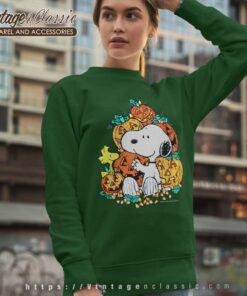 Snoopy Woodstock Pumpkin Halloween Sweatshirt