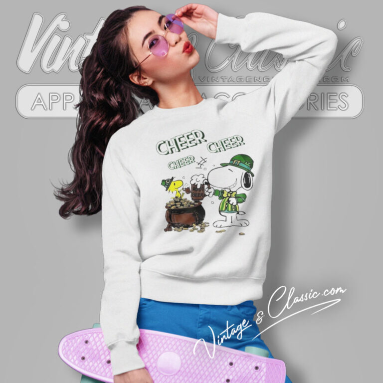 Snoopy Woodstock St Patricks Day Shirt Cheer Cheer Beer Sweatshirt Snoopy Woodstock St Patricks Day Shirt Cheer Cheer Beer Sweatshirt