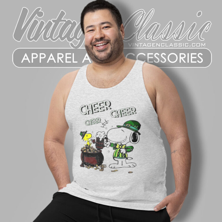 Snoopy Woodstock St Patricks Day Shirt Cheer Cheer Beer Tank Top Racerback Snoopy Woodstock St Patricks Day Shirt Cheer Cheer Beer Tank Top Racerback