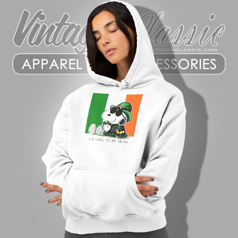 Snoopy Woodstock St Patricks Day Shirt Its Cool To Be Irish Hoodie Snoopy Woodstock St Patricks Day Shirt Its Cool To Be Irish Hoodie