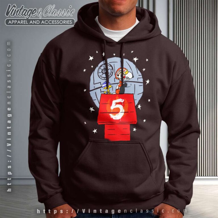 Snoopy Woodstock Star Wars Luke And R2 D2 Hoodie Snoopy Woodstock Star Wars Luke And R2 D2 Hoodie