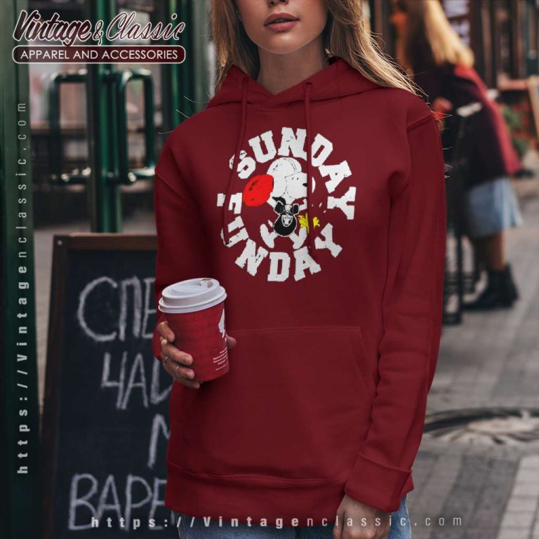 Snoopy Woodstock Sunday Funday Las Vegas Raiders Hoodie Snoopy Woodstock Sunday Funday Las Vegas Raiders Hoodie