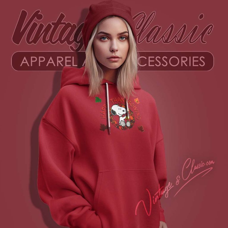 Snoopy Woodstock Thanksgiving Autumn Hoodie Snoopy Woodstock Thanksgiving Autumn Hoodie
