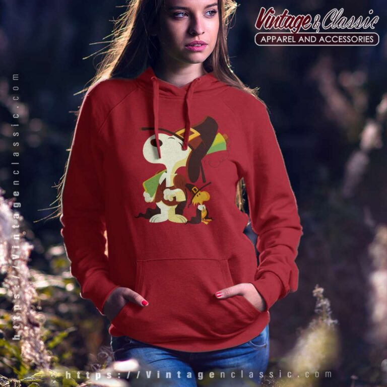 Snoopy Woodstock Thanksgiving Hoodie Snoopy Woodstock Thanksgiving Hoodie