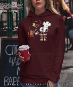 Snoopy Woodstock Thanksgiving Turkey Hoodie