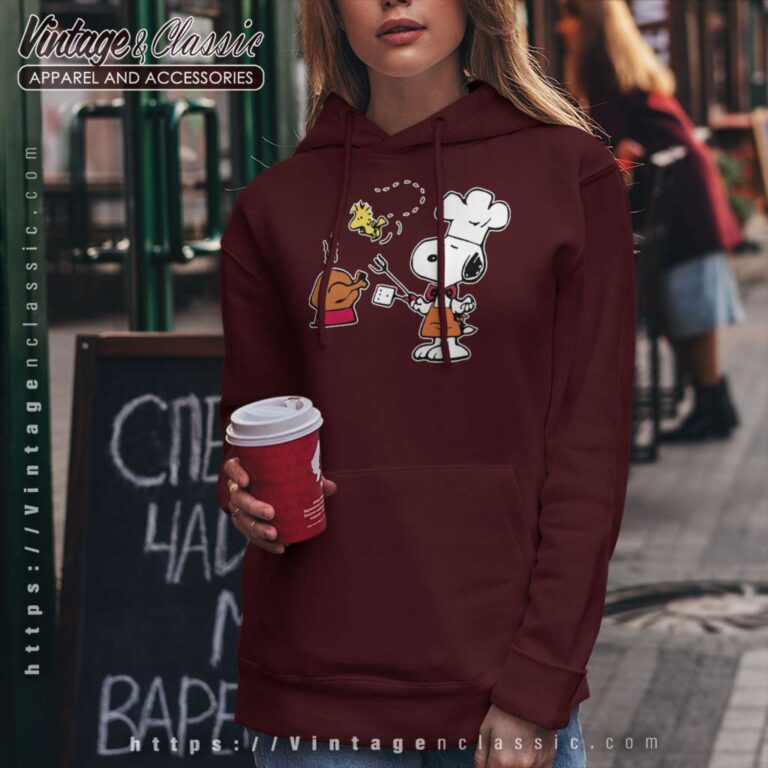 Snoopy Woodstock Thanksgiving Turkey Hoodie Snoopy Woodstock Thanksgiving Turkey Hoodie