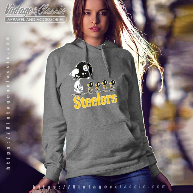 Snoopy Woodstock The Pittsburgh Steelers Hoodie Snoopy Woodstock The Pittsburgh Steelers Hoodie