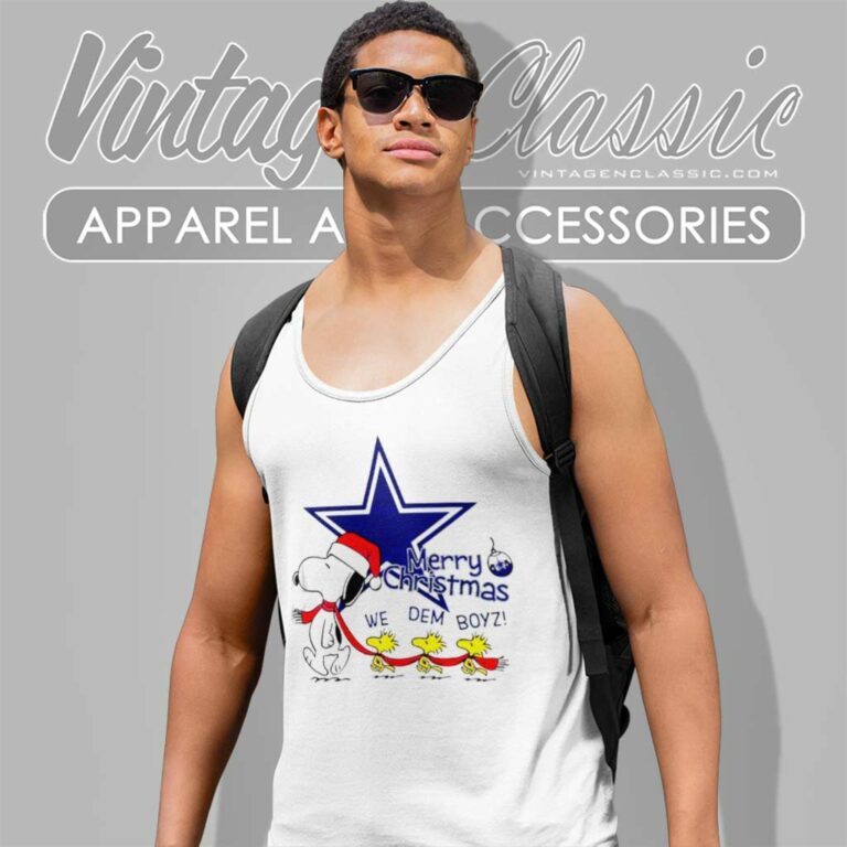 Snoopy Woodstock We Dem Boyz Cowboys Tank Top Racerback Snoopy Woodstock We Dem Boyz Cowboys Tank Top Racerback