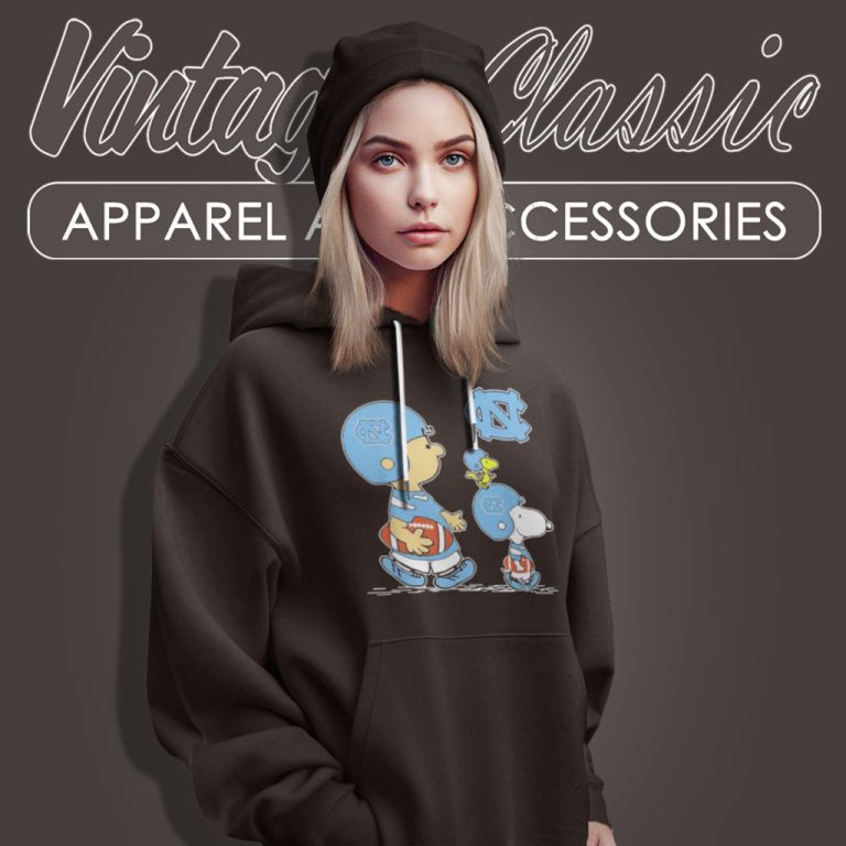 Snoopy Woodstock Wear Hat North Carolina Tar Heels Football Hoodie Snoopy Woodstock Wear Hat North Carolina Tar Heels Football Hoodie