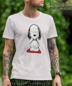 Snoopy Yoga Relax T Shirt