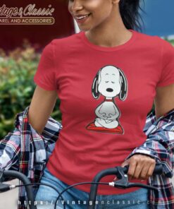 Snoopy Yoga Relax Women TShirt