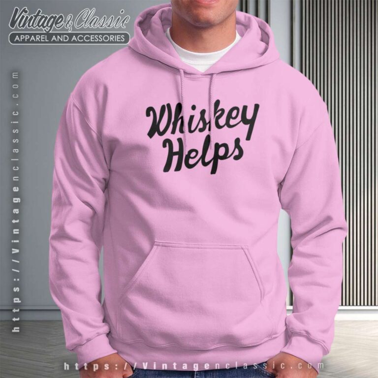 Solid Threads Whiskey Helps Hoodie Solid Threads Whiskey Helps Hoodie