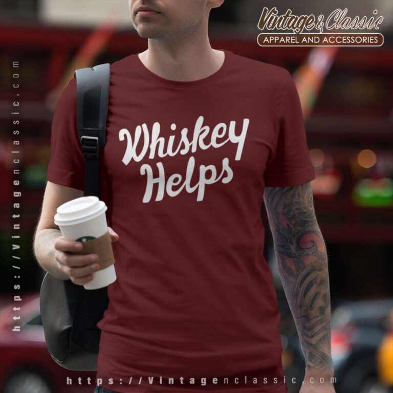 Solid Threads Whiskey Helps T Shirt Solid Threads Whiskey Helps T Shirt