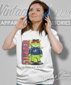 Something Inked Stinger Columbus Blue Jackets Women T Shirt