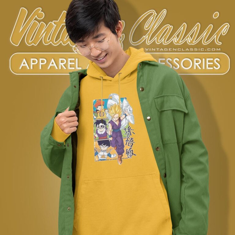 Son Gohan Evolution Hoodie Son Gohan Evolution Hoodie