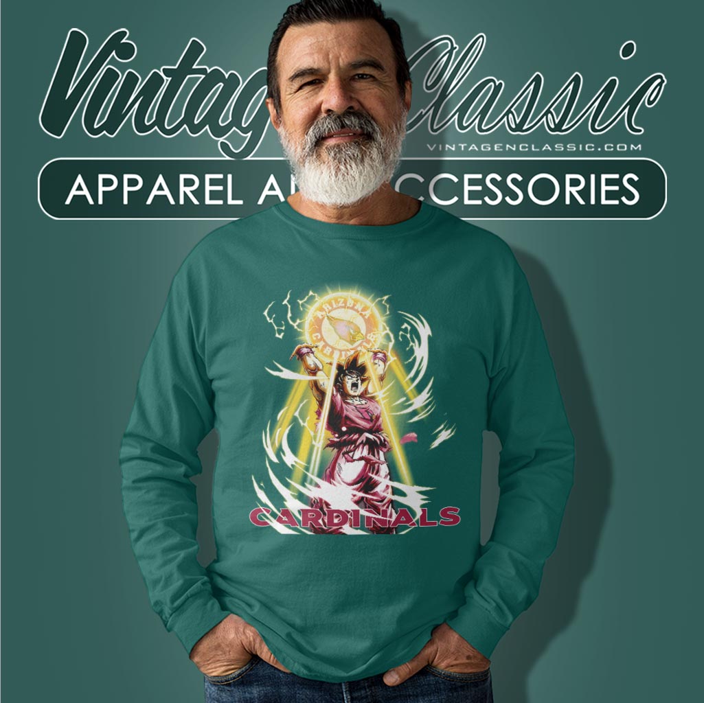 Son Goku Arizona Cardinals Shirt Son Goku Arizona Cardinals Shirt