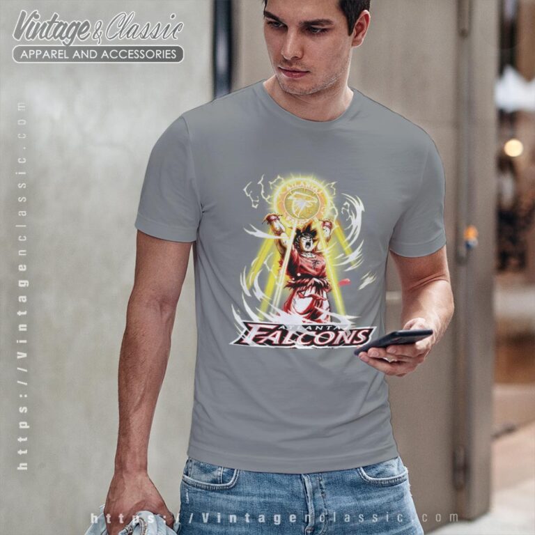 Son Goku Atlanta Falcons Shirt T shirt Son Goku Atlanta Falcons Shirt T shirt