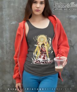 Son Goku Atlanta Falcons Shirt Tank Top Racerback