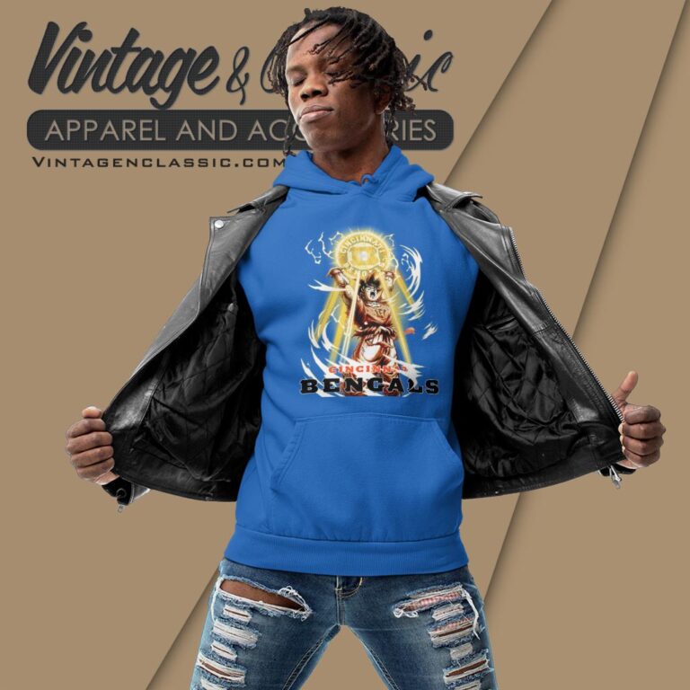 Son Goku Cincinnati Bengals Shirt Hoodie Son Goku Cincinnati Bengals Shirt Hoodie