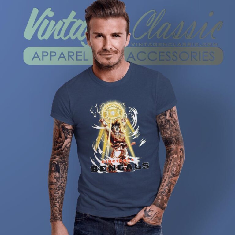 Son Goku Cincinnati Bengals Shirt T shirt Son Goku Cincinnati Bengals Shirt T shirt