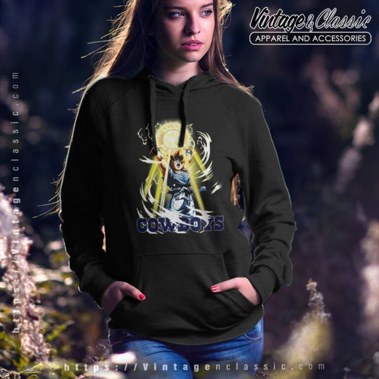 Son Goku Dallas Cowboys Shirt Hoodie Son Goku Dallas Cowboys Shirt Hoodie