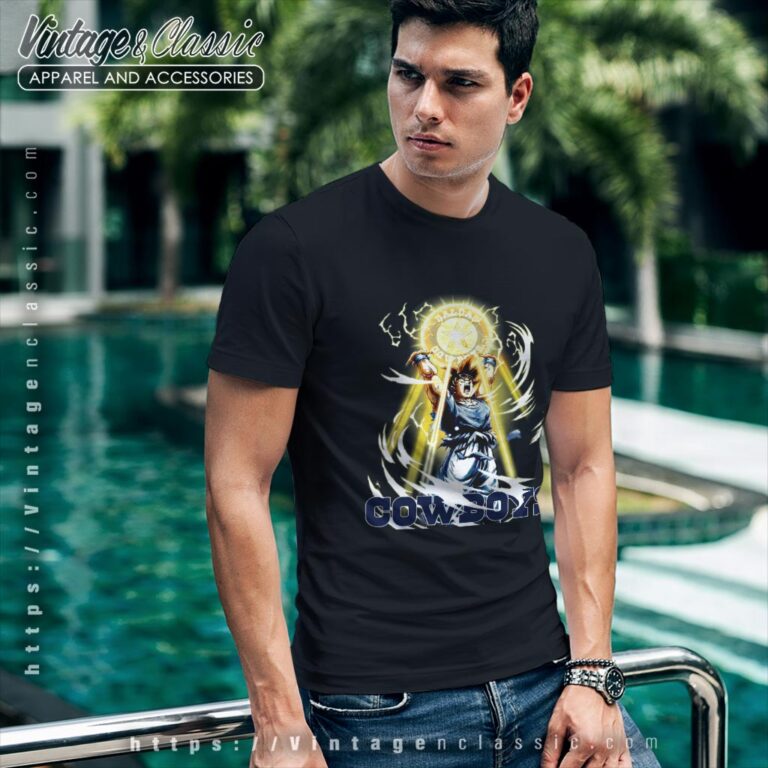 Son Goku Dallas Cowboys Shirt T shirt Son Goku Dallas Cowboys Shirt T shirt