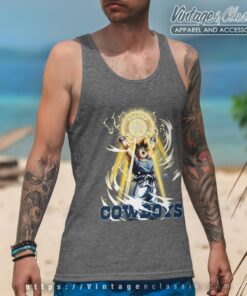 Son Goku Dallas Cowboys Shirt Tank Top Racerback