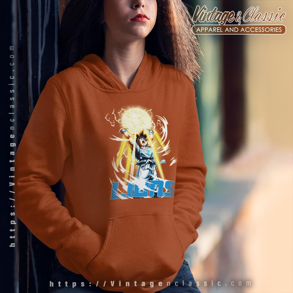 Son Goku Detroit Lions Shirt Son Goku Detroit Lions Shirt