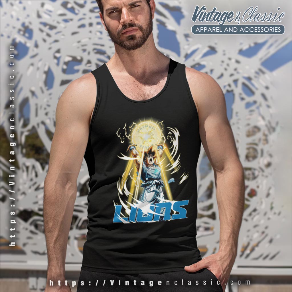 Son Goku Detroit Lions Shirt Son Goku Detroit Lions Shirt