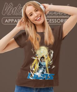 Son Goku Detroit Lions Shirt 6 Son Goku Detroit Lions Shirt Women T shirt